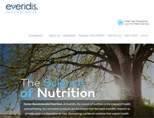 Tablet Screenshot of everidis.com